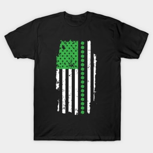 American-Irish Flag Patriotic St. Patrick's Day T-Shirt